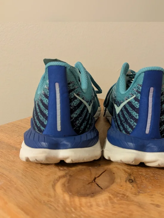 Hoka Womens Mach 5 'Ocean Mist' - Picture 5 of 12